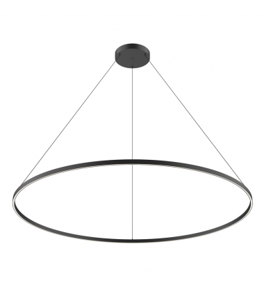 PD87172-BK-UNV-010-Cerchio 72-in Black LED Pendant