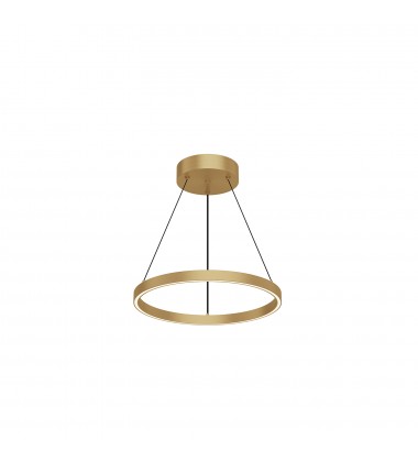 PD87718-BG-Cerchio 18-in Brushed Gold LED Pendant  PD87718-BG-Cerchio 18-in Brushed Gold LED Pendant