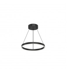  PD87718-BK-Cerchio 18-in Black LED Pendant