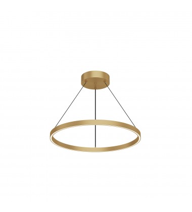  PD87724-BG-Cerchio 24-in Brushed Gold LED Pendant