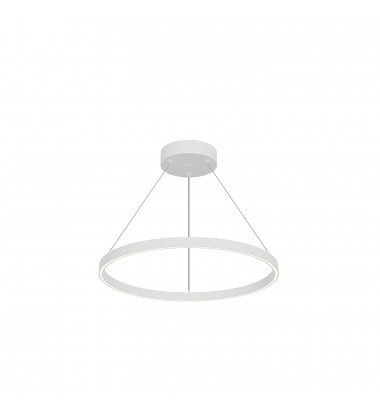  PD87724-WH-Cerchio 24-in White LED Pendant