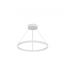 PD87724-WH-UNV-010-Cerchio 24-in White LED Pendant