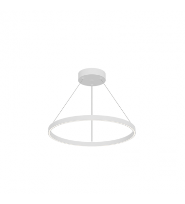 PD87724-WH-UNV-010-Cerchio 24-in White LED Pendant