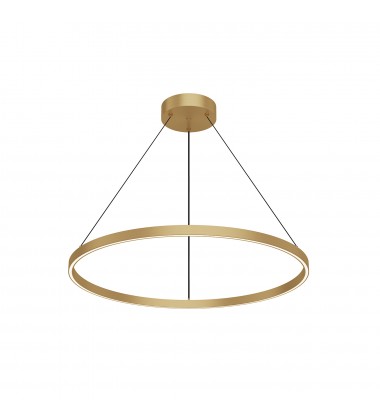  PD87732-BG-Cerchio 32-in Brushed Gold LED Pendant