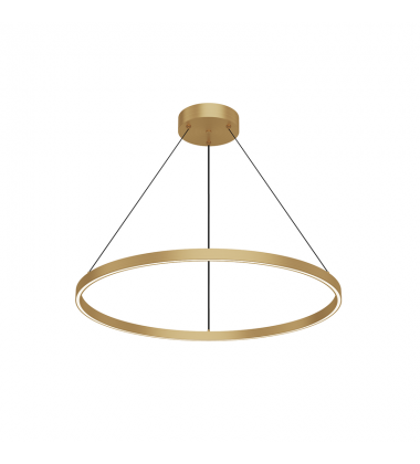 PD87732-BG-UNV-010-Cerchio 32-in Brushed Gold LED Pendant PD87732-BG-UNV-010-Cerchio 32-in Brushed Gold LED Pendant