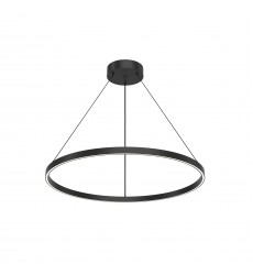 PD87732-BK-Cerchio 32-in Black LED Pendant