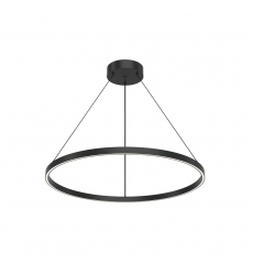 PD87732-BK-UNV-010-Cerchio 32-in Black LED Pendant