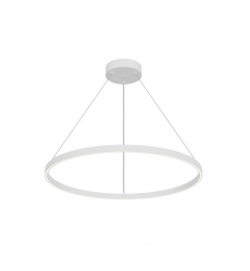 PD87732-WH-UNV-010-Cerchio 32-in White LED Pendant