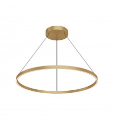  PD87736-BG-Cerchio 36-in Brushed Gold LED Pendant