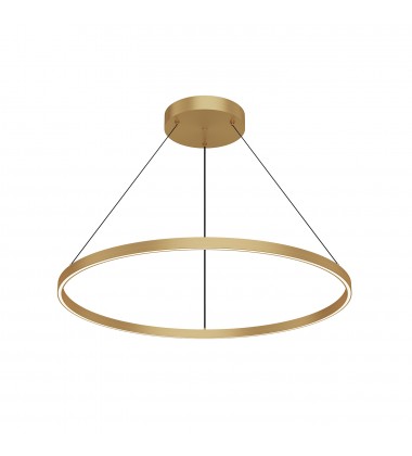  PD87736-BG-Cerchio 36-in Brushed Gold LED Pendant