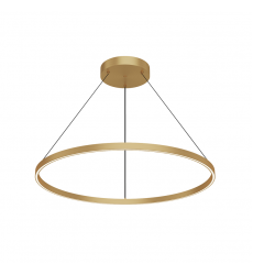 PD87736-BG-UNV-010-Cerchio 36-in Brushed Gold LED Pendant