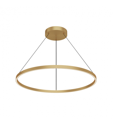 PD87736-BG-UNV-010-Cerchio 36-in Brushed Gold LED Pendant