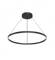  PD87736-BK-Cerchio 36-in Black LED Pendant