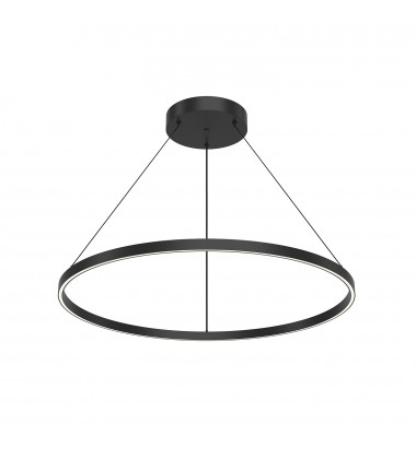 PD87736-BK-Cerchio 36-in Black LED Pendant