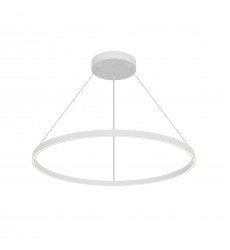  PD87736-WH-Cerchio 36-in White LED Pendant