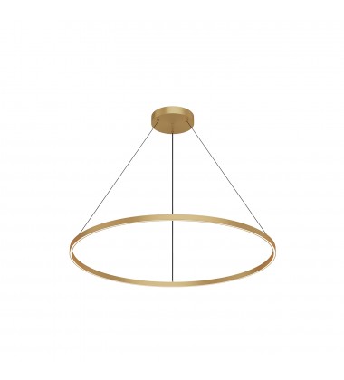  PD87748-BG-Cerchio 48-in Brushed Gold LED Pendant
