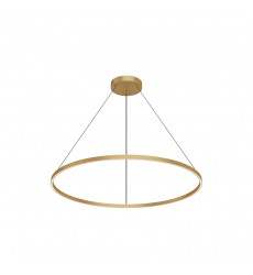 PD87748-BG-UNV-010-Cerchio 48-in Brushed Gold LED Pendant