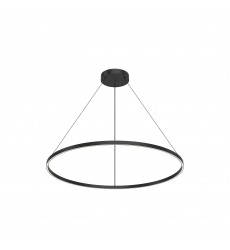  PD87748-BK-Cerchio 48-in Black LED Pendant