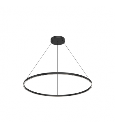 PD87748-BK-UNV-010-Cerchio 48-in Black LED Pendant PD87748-BK-UNV-010-Cerchio 48-in Black LED Pendant