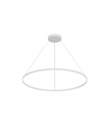 PD87748-WH-Cerchio 48-in White LED Pendant