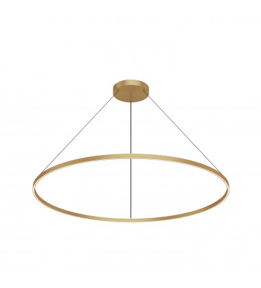  PD87760-BG-Cerchio 60-in Brushed Gold LED Pendant