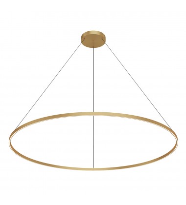  PD87772-BG-Cerchio 72-in Brushed Gold LED Pendant