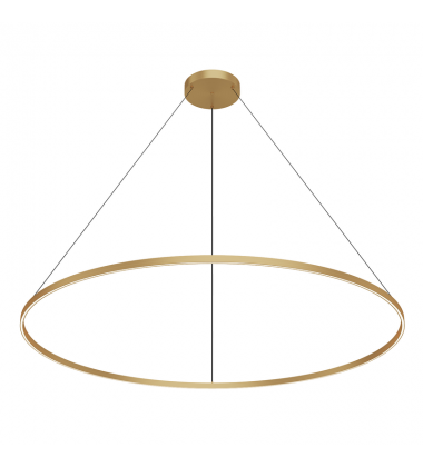 PD87772-BG-UNV-010-Cerchio 72-in Brushed Gold LED Pendant