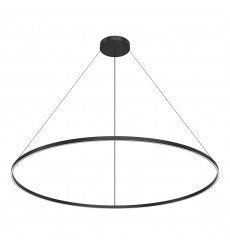  PD87772-BK-Cerchio 72-in Black LED Pendant