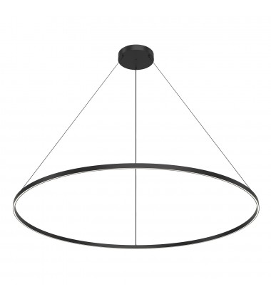  PD87772-BK-Cerchio 72-in Black LED Pendant