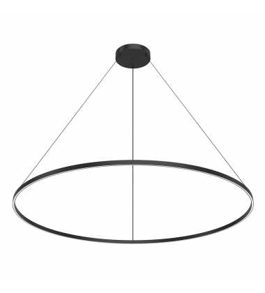 PD87772-BK-UNV-010-Cerchio 72-in Black LED Pendant
