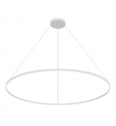  PD87772-WH-Cerchio 72-in White LED Pendant