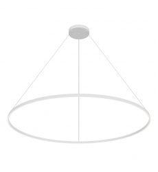 PD87772-WH-UNV-010-Cerchio 72-in White LED Pendant