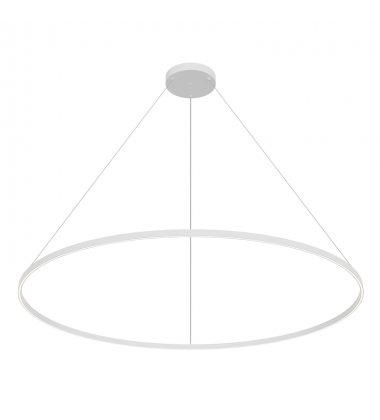 PD87772-WH-UNV-010-Cerchio 72-in White LED Pendant