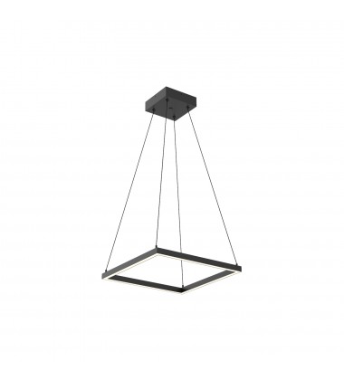  PD88118-BK-Piazza 18-in Black LED Pendant