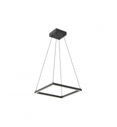 PD88118-BK-UNV-010-Piazza 18-in Black LED Pendant