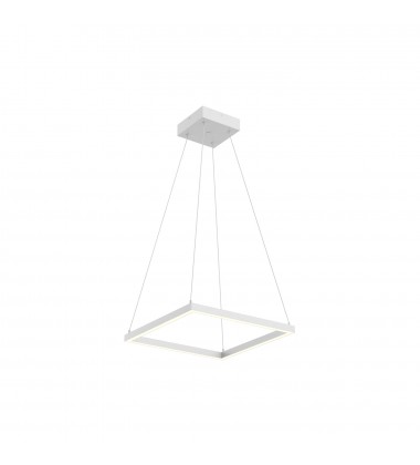  PD88118-WH-Piazza 18-in White LED Pendant