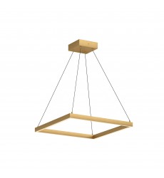  PD88124-BG-Piazza 24-in Brushed Gold LED Pendant
