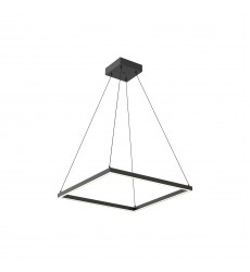  PD88124-BK-Piazza 24-in Black LED Pendant