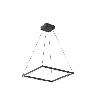  PD88124-BK-Piazza 24-in Black LED Pendant