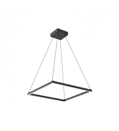 PD88124-BK-UNV-010-Piazza 24-in Black LED Pendant