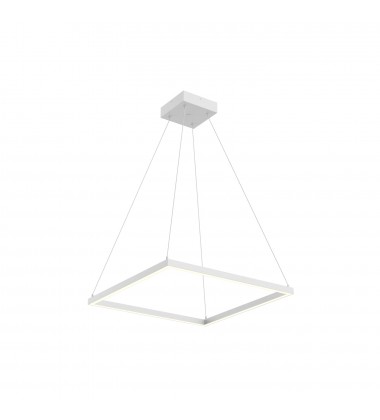  PD88124-WH-Piazza 24-in White LED Pendant