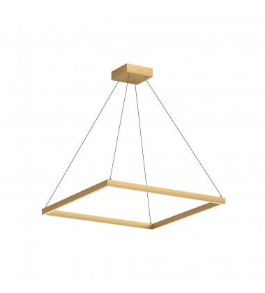  PD88132-BG-Piazza 32-in Brushed Gold LED Pendant