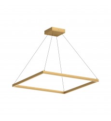  PD88136-BG-Piazza 36-in Brushed Gold LED Pendant