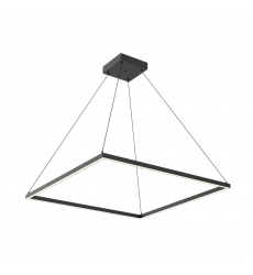 PD88136-BK-UNV-010-Piazza 36-in Black LED Pendant