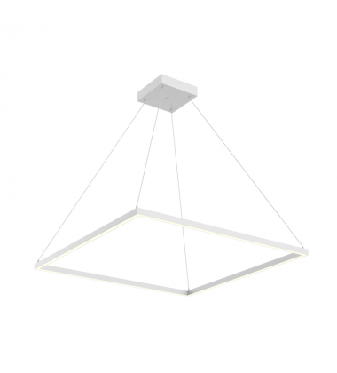 PD88136-WH-UNV-010-Piazza 36-in White LED Pendant