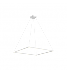 PD88148-WH-UNV-010-Piazza 48-in White LED Pendant