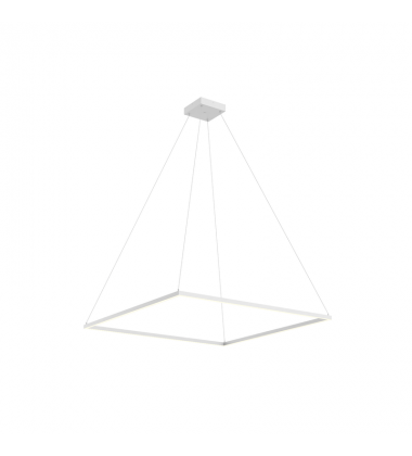 PD88148-WH-UNV-010-Piazza 48-in White LED Pendant PD88148-WH-UNV-010-Piazza 48-in White LED Pendant