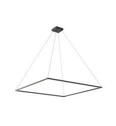  PD88160-BK-Piazza 60-in Black LED Pendant