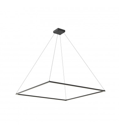  PD88160-BK-Piazza 60-in Black LED Pendant