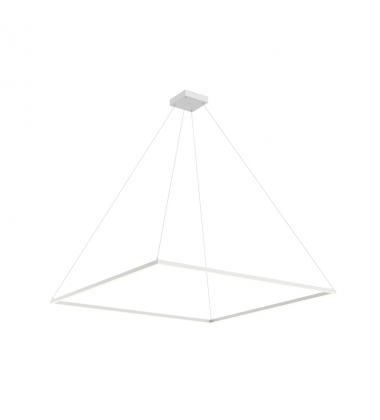 PD88160-WH-UNV-010-Piazza 60-in White LED Pendant